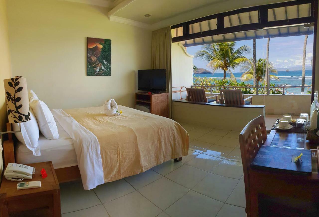 Hotel Genggong Candidasa Exteriör bild