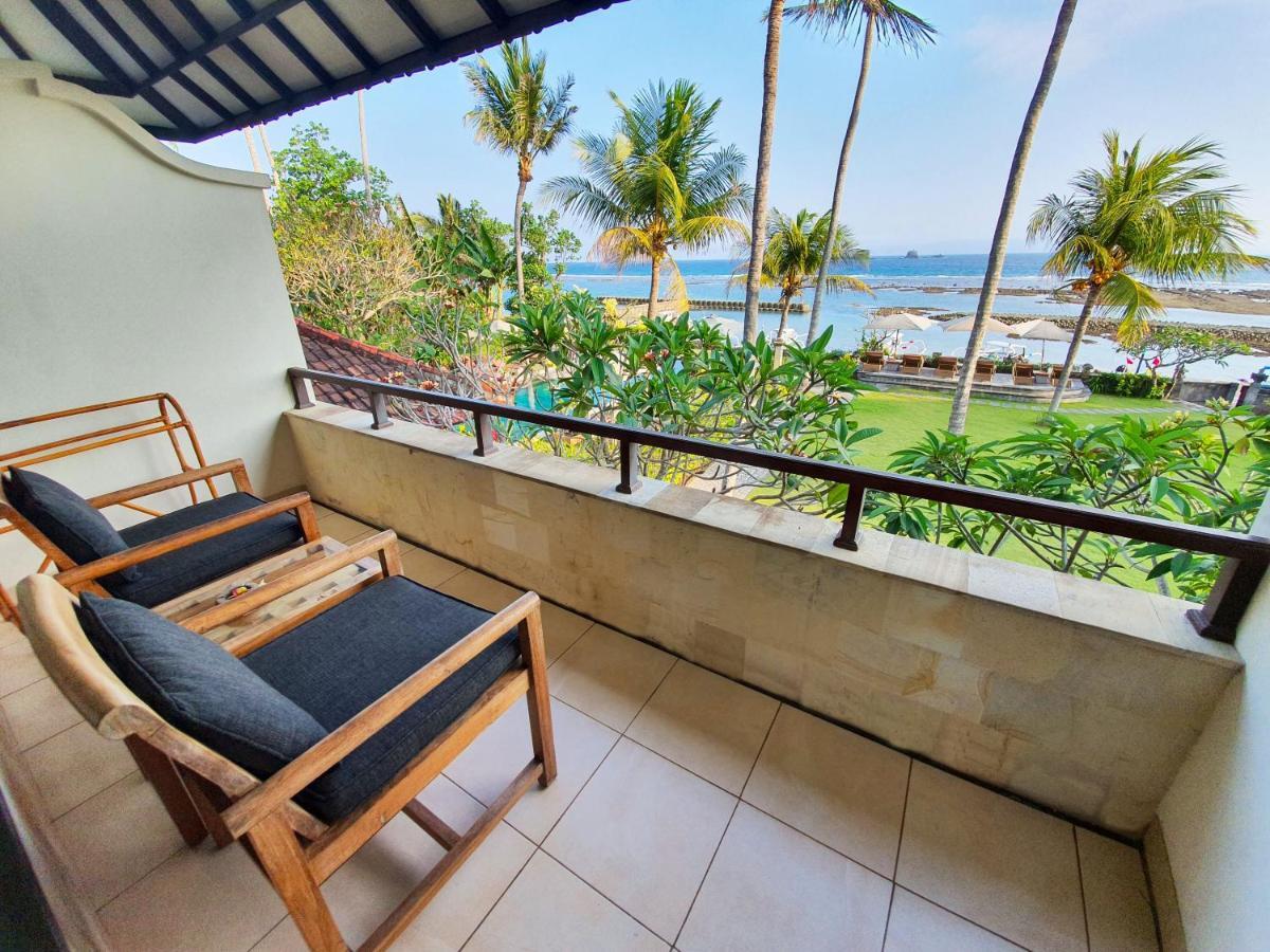 Hotel Genggong Candidasa Exteriör bild