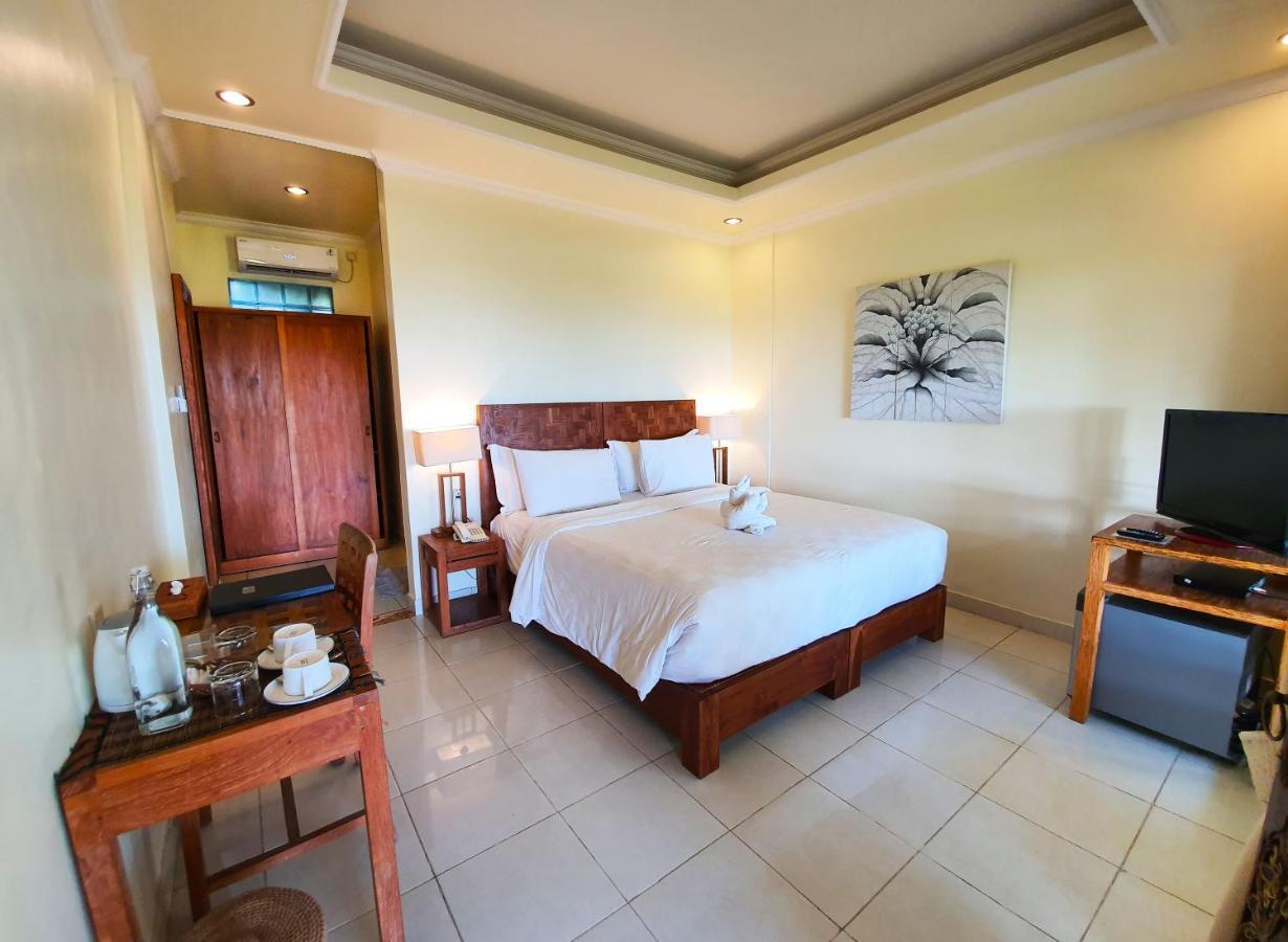 Hotel Genggong Candidasa Exteriör bild